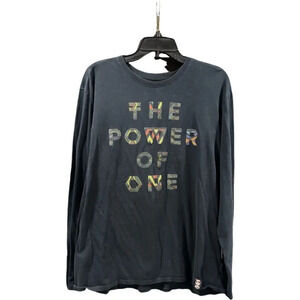 BLM Black Lives Matter Nike Long sleeve Shirt Ladies XL EUC Charcoal FINAL PRICE